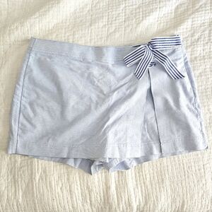 Vineyard Vines Oxford Grosgrain Tie Skort 14
